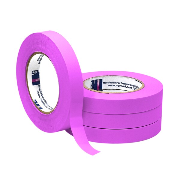 3/4 wide x 60yd Magenta Labeling Tape, PK4